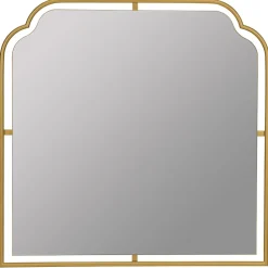 Sebastian Metal Frame Mantel Mirror