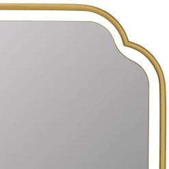 Sebastian Metal Frame Mantel Mirror
