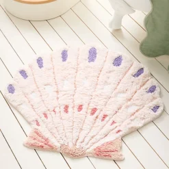 Shell Shaped Bath Mat