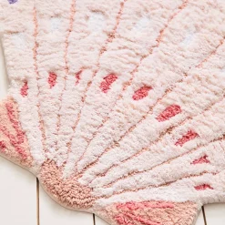 Shell Shaped Bath Mat