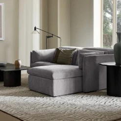 Shelter Motion Reclining Small Reversible 2-Piece Chaise Sectional (70")