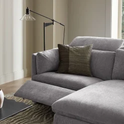 Shelter Motion Reclining Small Reversible 2-Piece Chaise Sectional (70")