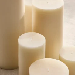 Signature Wax Pillar Candles