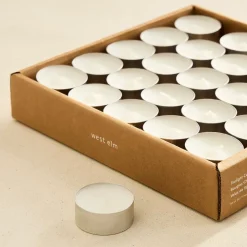 Signature Wax Tealight Candles (Set of 50)