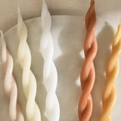 Signature Wax Twist Taper Candles (Set of 4)