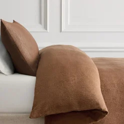 Silky TENCEL™ & Cotton Matelasse Duvet Cover & Shams