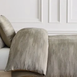 Silky TENCEL™ Striated Duvet Cover & Shams