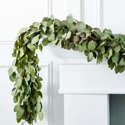 Silver Dollar Eucalyptus Garland