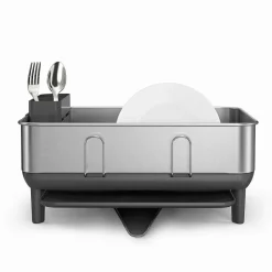 simplehuman Kitchen Compact Steel Frame Dish Rack