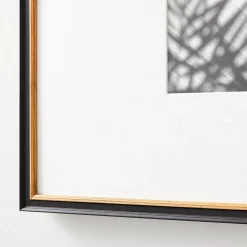 Simply Framed Certificate Frame - Black & Gold