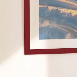 Simply Framed Wood Gallery Frame - Maroon