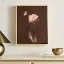 Single Dahlia Flower Wall Art by Minted for West Elm