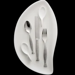 Siren Stainless Steel Flatware (Set of 5)