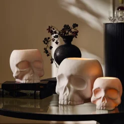 Skull Luminaires Candleholders