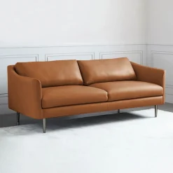 Sloane Leather Sofa (78"–86")