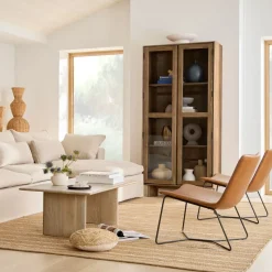 Slope Leather Lounge Chair