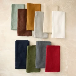 Slub Cotton 20" x 20" Napkin Sets