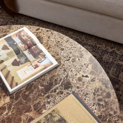 Solara Round Marble Coffee Table (50")