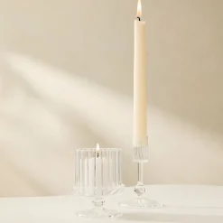 Solei Glass Candleholders