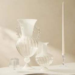 Solei Glass Candleholders
