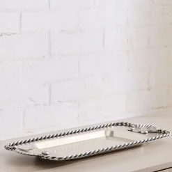 Solei Metal Rectangle Tray & Cheese Board