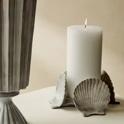 Solei Seashell Pillar Holder