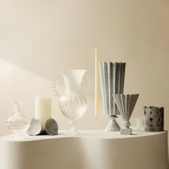 Solei Terracotta Hurricane Candleholder