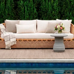 Solen Outdoor Woven Sofa (84")