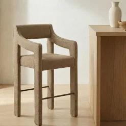 Solwyn Upholstered Counter Stool