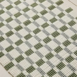 Square Ribbed Bath Runner