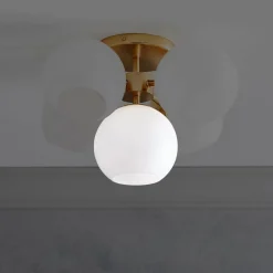 Staggered Glass Shade - Open Side