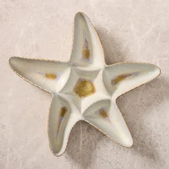 Starfish Stoneware Chip & Dip