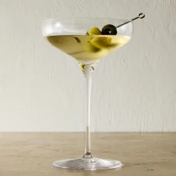 Starlight Lead-Free Crystal Coupe Glass Sets