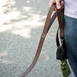 Steele Canvas Dog Leash & Poop Bag Holder
