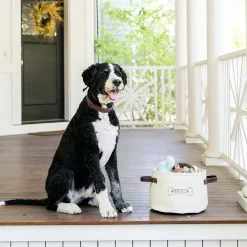 Steele Canvas Dog Toy Basket