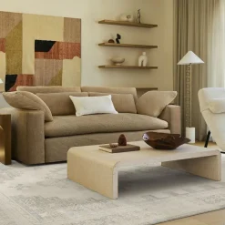 Stepped Medallion Performance Rug