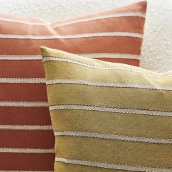 Stitch Stripe Pillow Cover