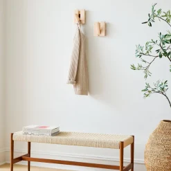 StoneWon Designs Co. Solid Wood Single Coat Hook