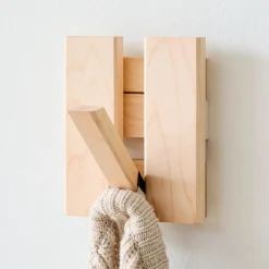 StoneWon Designs Co. Solid Wood Single Coat Hook