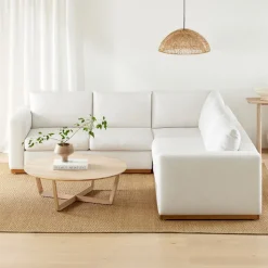 Stowe Solid Wood Round Coffee Table (36"–46")