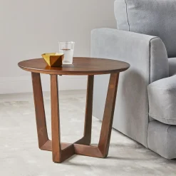 Stowe Solid Wood Side Table (22")