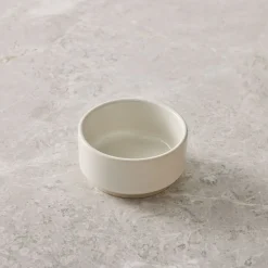 Straight-Sided Stoneware Condiment Bowls (Set of 4)