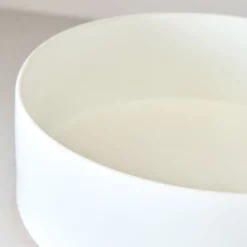 Straight-Sided Stoneware Low Serve Bowls