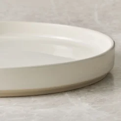 Straight-Sided Stoneware Salad Plate Sets