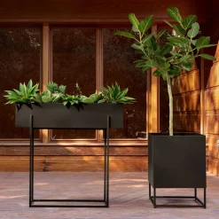 Streamline Metal Indoor/Outdoor Planters