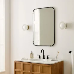 Streamline Pronged Mirror