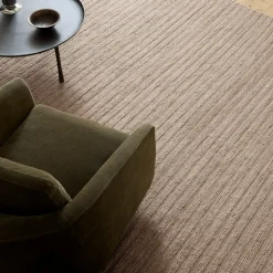 Striped Soumak Jute Rug