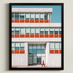 Strolling Framed Wall Art by Minted for West Elm