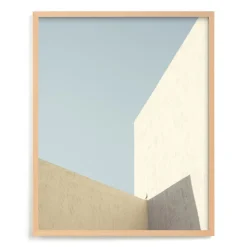 Structure Framed Wall Art by Minted for West Elm