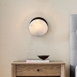 Suki Alabaster Sconce (9")